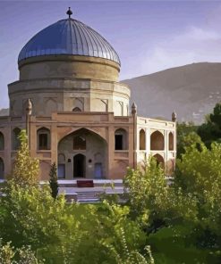 Afghanistan monuments paint by numbers