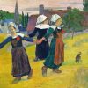 Breton Girls Dancing Pont Aven Gauguin Paint by numbers