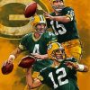 Green Bay Packers Players paint by numbers