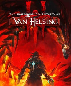 Van Helsing movie poster paint by numbers