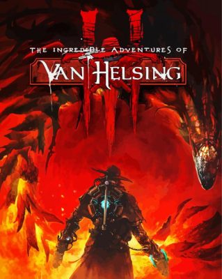 Van Helsing movie poster paint by numbers