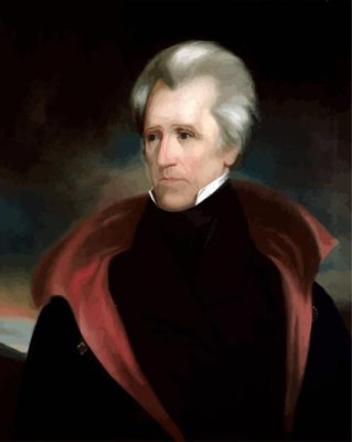 Andrew Jackson Paint by numbers