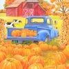 Fall Season Farm paint by numbers