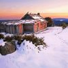 snow in craigs hut australia paint by numbers