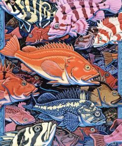 Aesthetic Rockfish paint by numbers