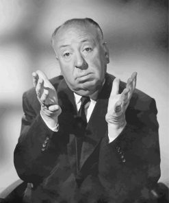 Alfred Hitchcock paint by numbers