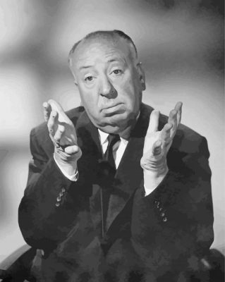 Alfred Hitchcock paint by numbers