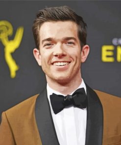 The Comedian John Mulaney paint by numbers