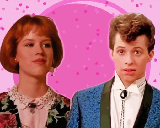 Pretty In Pink paint by numbers