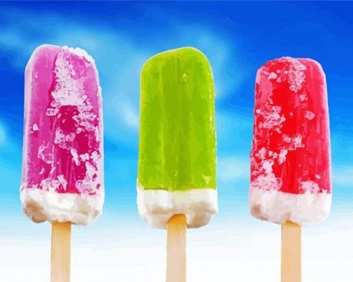 Cold Lolly paint by numbers