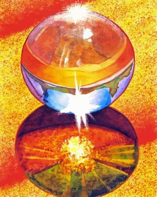 Crystal Ball paint by numbers