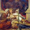 Britomart By George Frederic Watts paint by numbers