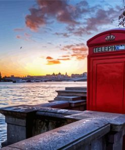 London Thames paint by numbers