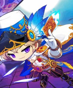 MapleStory Character paint by numbers