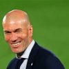 Zinedine Zidane Smiling paint by numbers