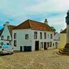 Culross Houses paint by numbers