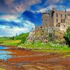 Aesthetic Dunvegan Castle paint by numbers