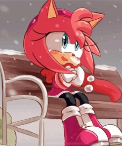 Amy Rose paint by numbers