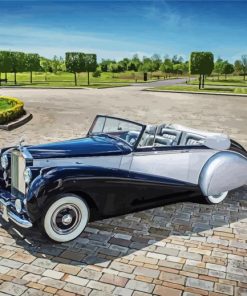 Rolls Royce Dawn Drophead paint by numbers