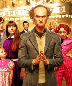 A Series of Unfortunate Events paint by numbers