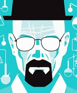 Walter White paint by numbers