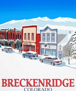 Breckenridge Illustration paint by numbers