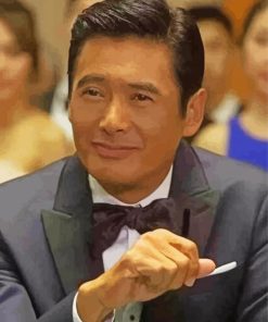 Classy Chow Yun Fat paint by numbers