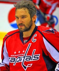 Alexander Ovechkin paint by numbers