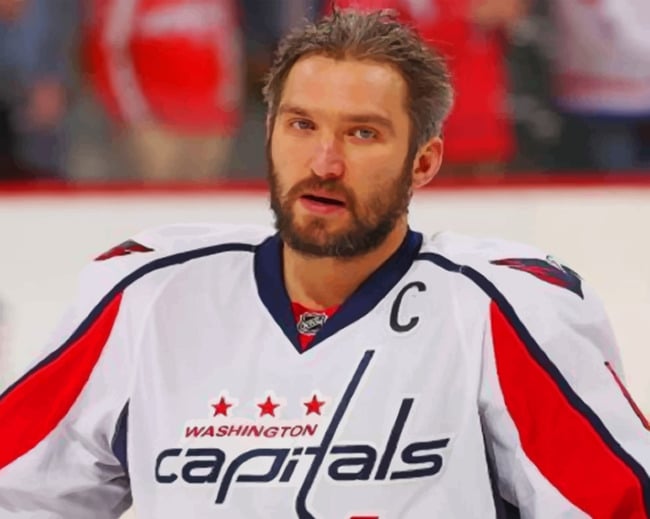 Alexander Ovechkin Player paint by numbers