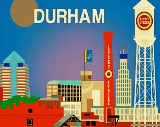 Durham Poster paint by numbers