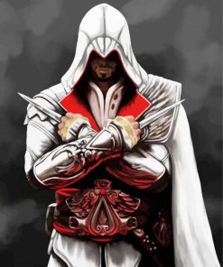 Ezio Assassins Creed Paint By Numbers