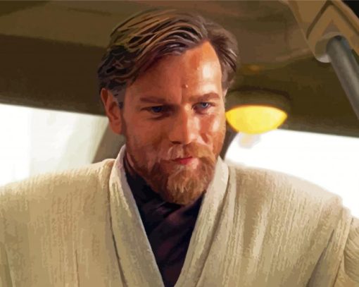 Obi Wan Kenobi Star Wars Paint By Numbers