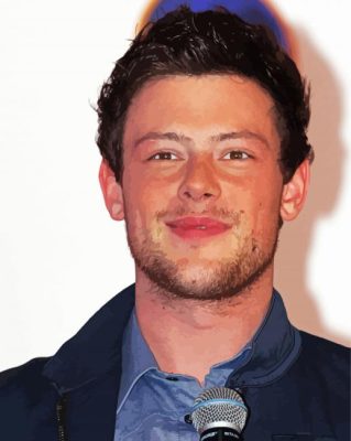 Cory Monteith Paint By Numbers