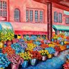 France Flowers Market Paint By Numbers