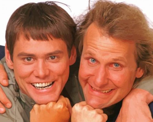 Dumb And Dumber Characters Paint By Numbers