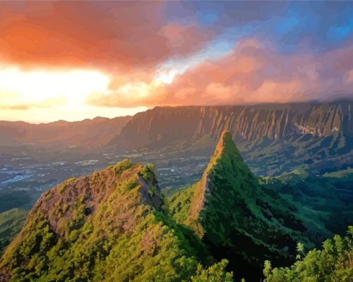Olomana Paint By Numbers