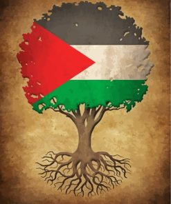 Palestine Tree Paint By Number