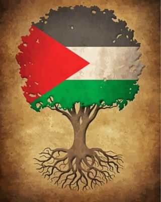 Palestine Tree Paint By Number