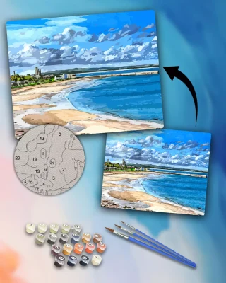 Paint By The Numbers Custom Landscape