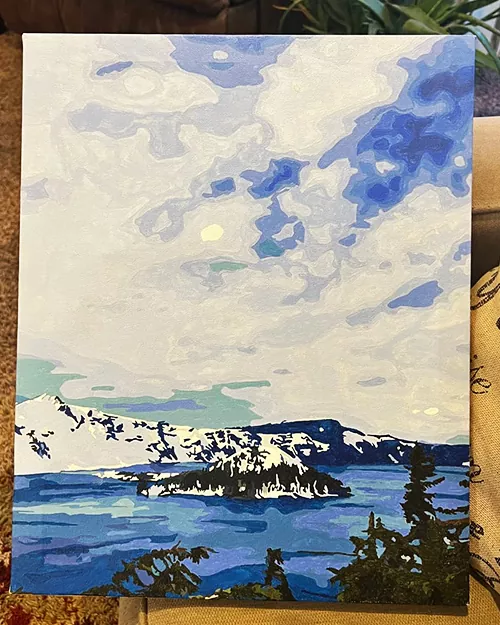 Paint by the Numbers Custom Landscape review 1
